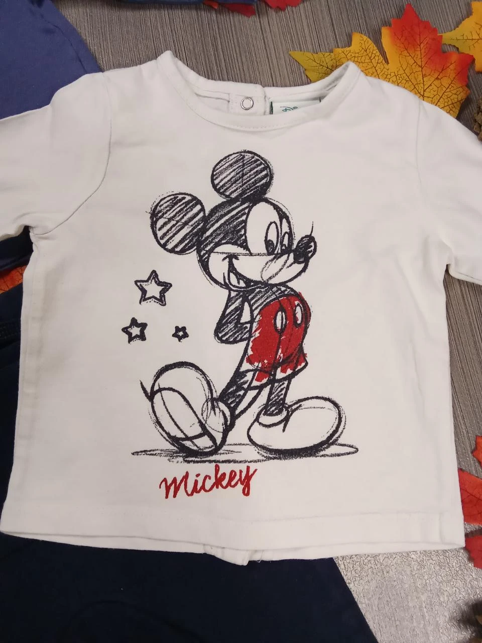Conjunto de 3 peças Mickey Disney 6 meses – photo 4